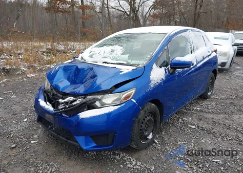 2016 Honda Fit Lx from USA, damaged, VIN JHMGK5H50GS006352